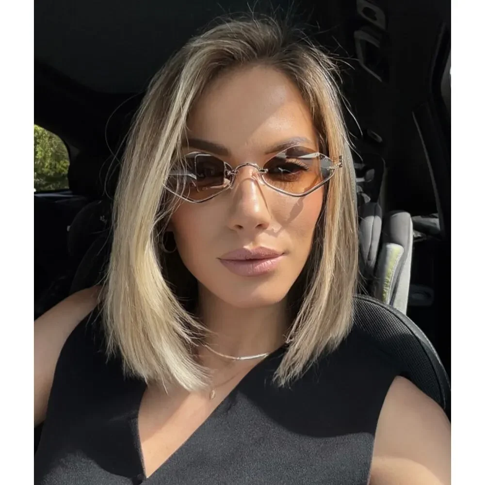 NEW Gucci GG1604S 004 Gold Cat Eye Brown Lens Sunglasses $720